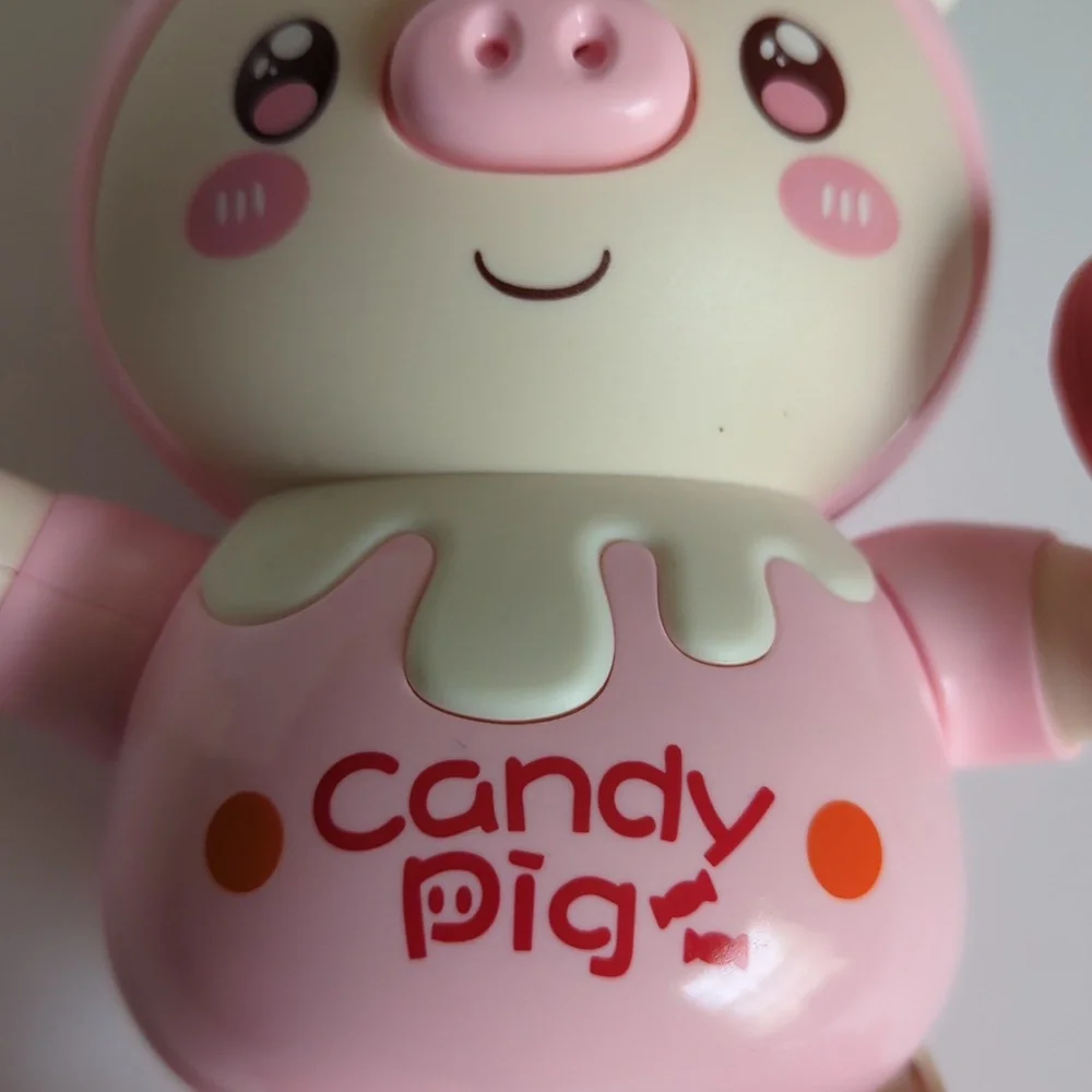 Candy Pig dancing singing lights and music playing toy fun pig baby kids